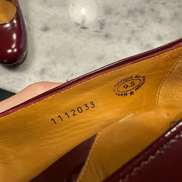 John Fluevog Women's Deep Red Heels - Picture 5 of 8